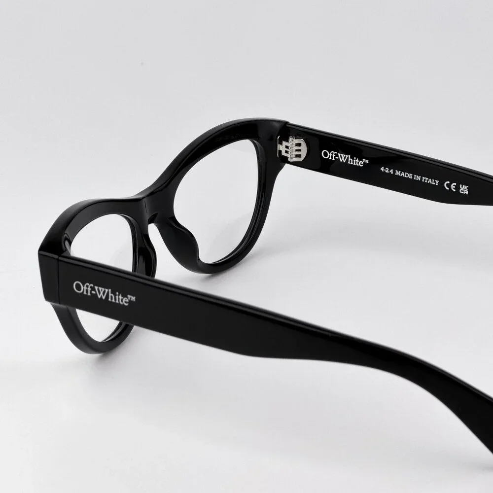Off-White STYLE 76 Women Eyeglasses Black Square | Model OERJ076 1000